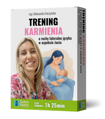 Trening karmienia a ruchy lateralne języka w aspekcie żucia